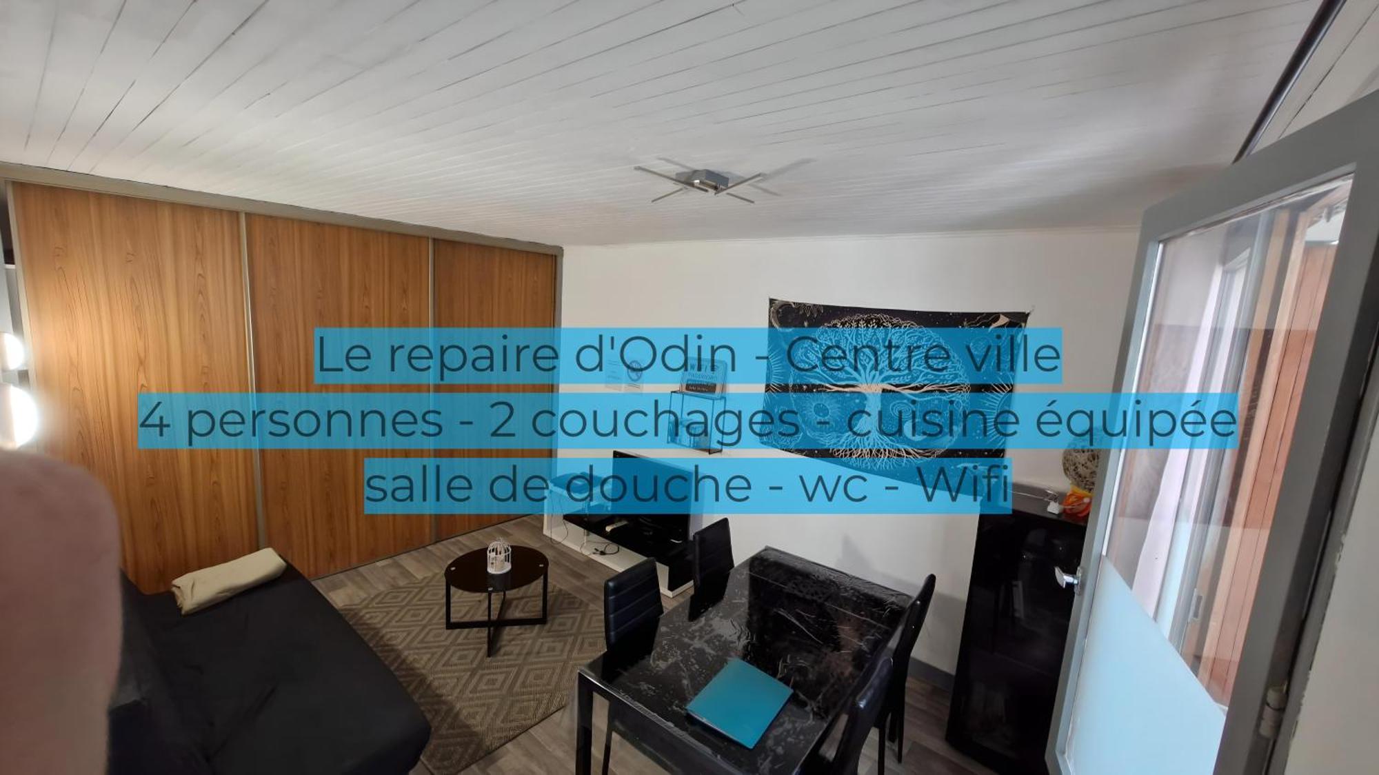 Le Repaire D'Odin - Au Coeur Du Centre Ville Saint-Claude Exterior foto